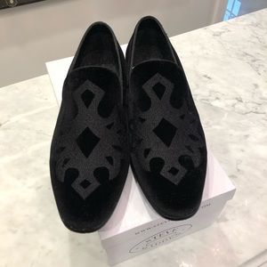 Steve Madden Velvet Smoking Slipper